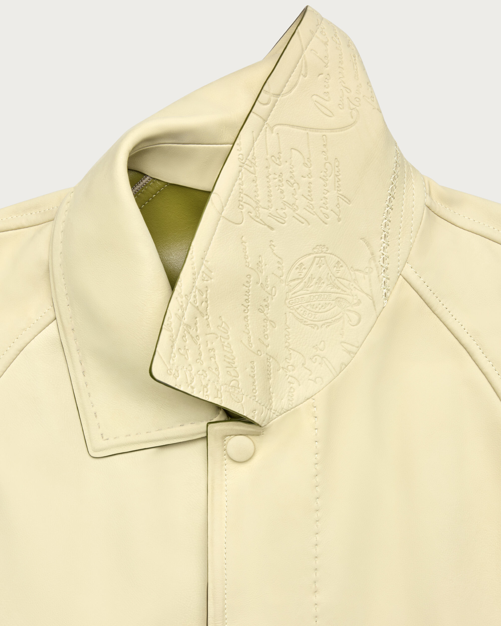 Bicolor Coat, Lemon Sorbet, Image 1