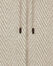Pull Zipp&eacute; &agrave; Chevrons avec Tirette de zip en Cuir, Warm Beige, Image 2