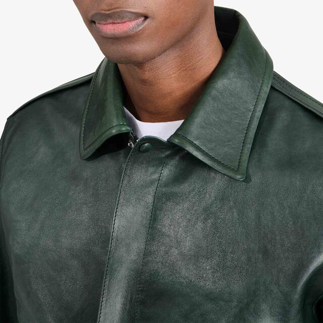 Patina Flight Jacket, DEEP GREEN, hi-res 6