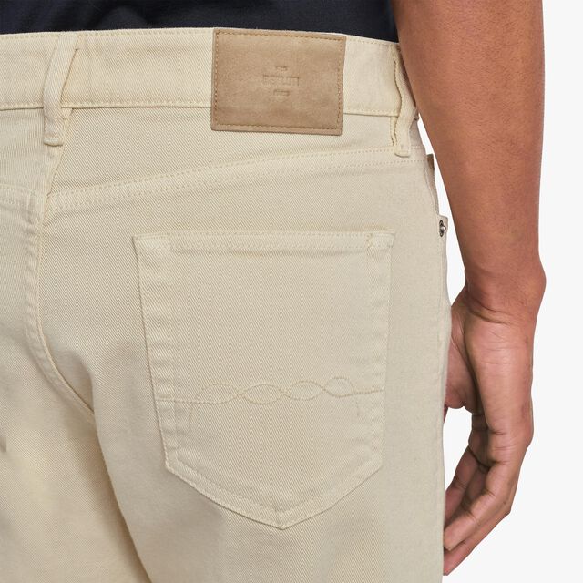 Slim Pants, IVORY, hi-res 5