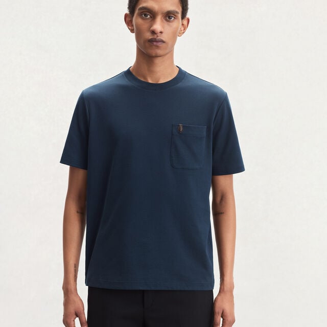 1 Jour Pocket T-shirt, MARINE, hi-res 2