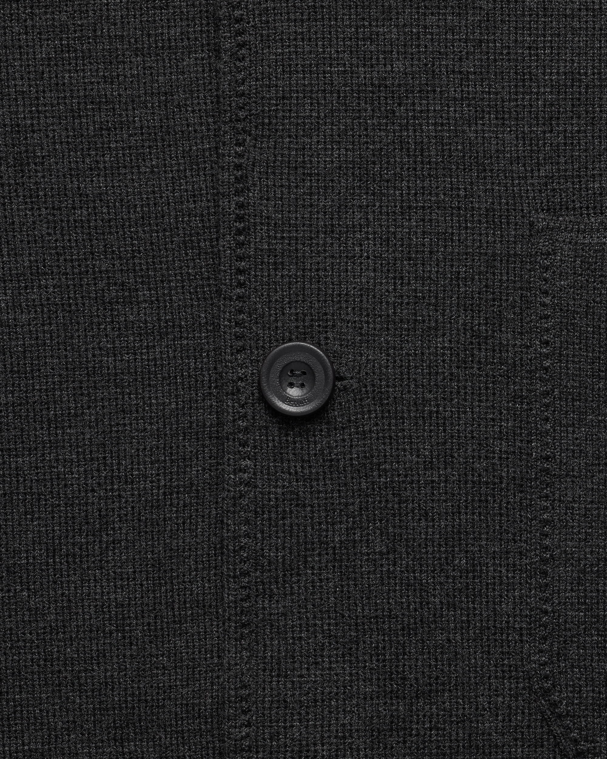 Bicolor Knitted Foresti&egrave;re with Leather Details, Dark Grey Melange & Duck Egg, Image 2
