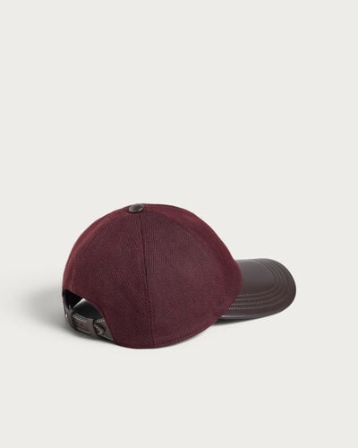 Baseball Cap, Nero Bordo, hi-res