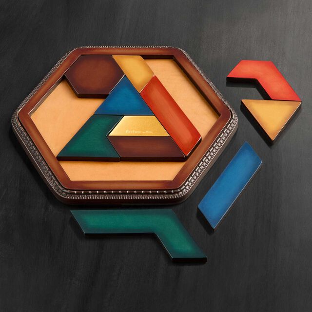 Leather Puzzle, MULTICO, hi-res 5