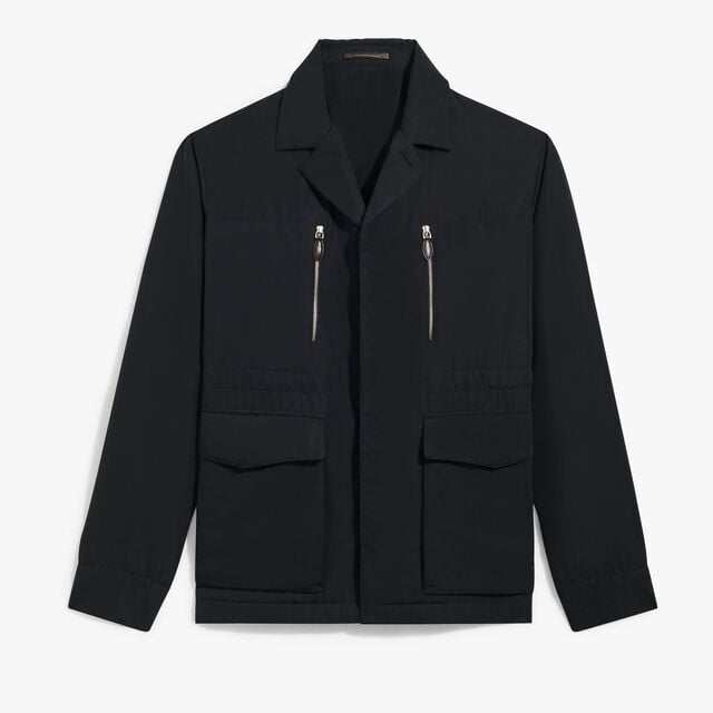 Veste en Tissu Technique, NOIR, hi-res 1