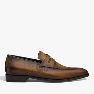 Andy Démesure Neo Scritto Leather Loafer, ALEZAN, hi-res