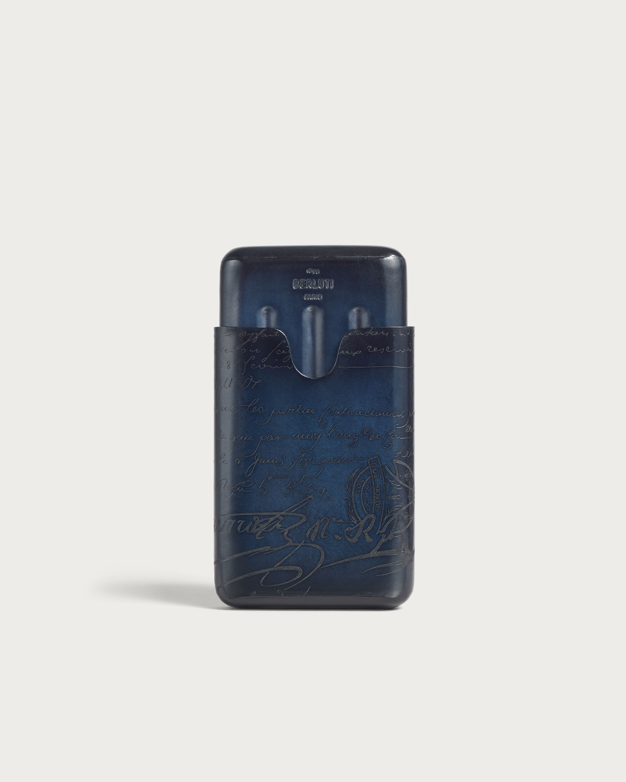 Cigar Case 4, Nero Blu, hi-res