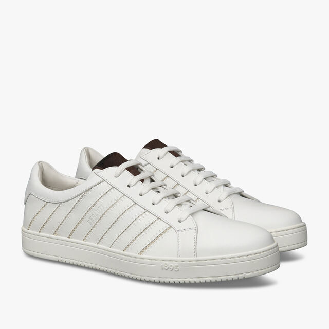 Playtime Leather Sneaker, WHITE, hi-res