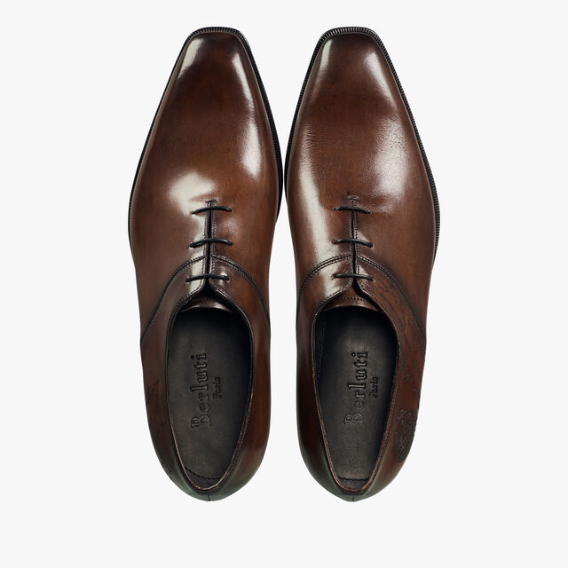 Scars Démesure Scritto Leather Oxford, BRUN, hi-res 3