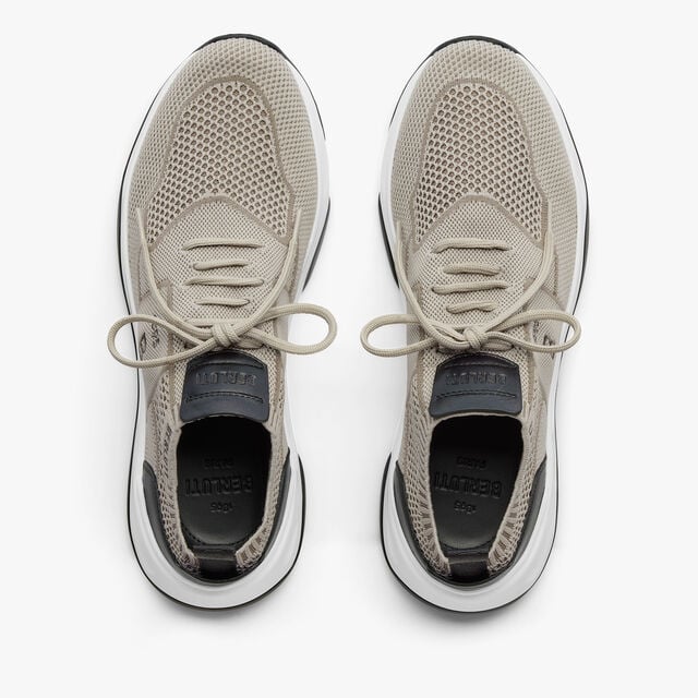 Sneaker Shadow En Maille Et Cuir, SAND, hi-res 3