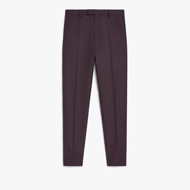 Alessandro Wool Trousers, NERO BORDO, hi-res 1