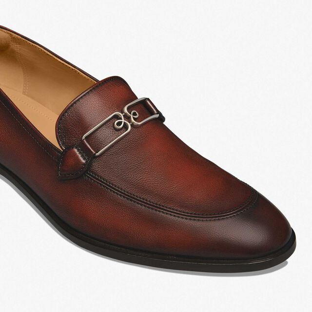 B Volute Leather Loafer, MATTONE, hi-res 7