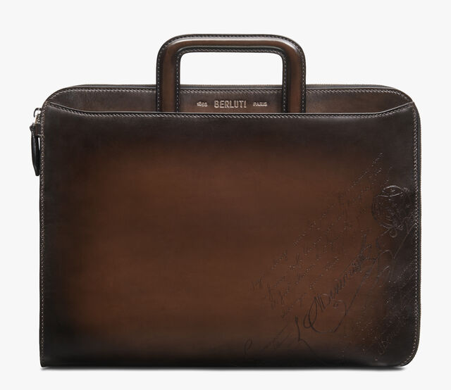 Lift Scritto Leather Briefcase, TDM INTENSO, hi-res 1
