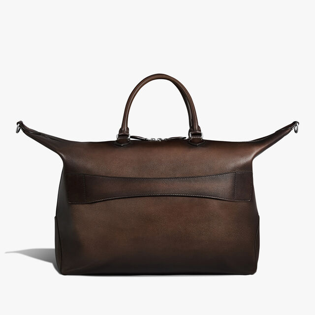 Sac De Voyage Toujours Soft Zipped Bag En Cuir, SOFT BROWN, hi-res 3