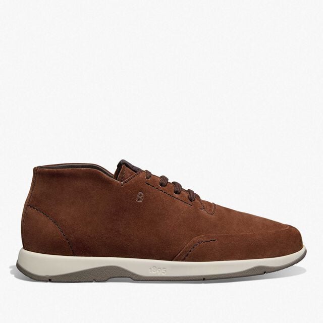 Échappée Suede Mid Top Derby, DOWN TOWN BROWN, hi-res 1