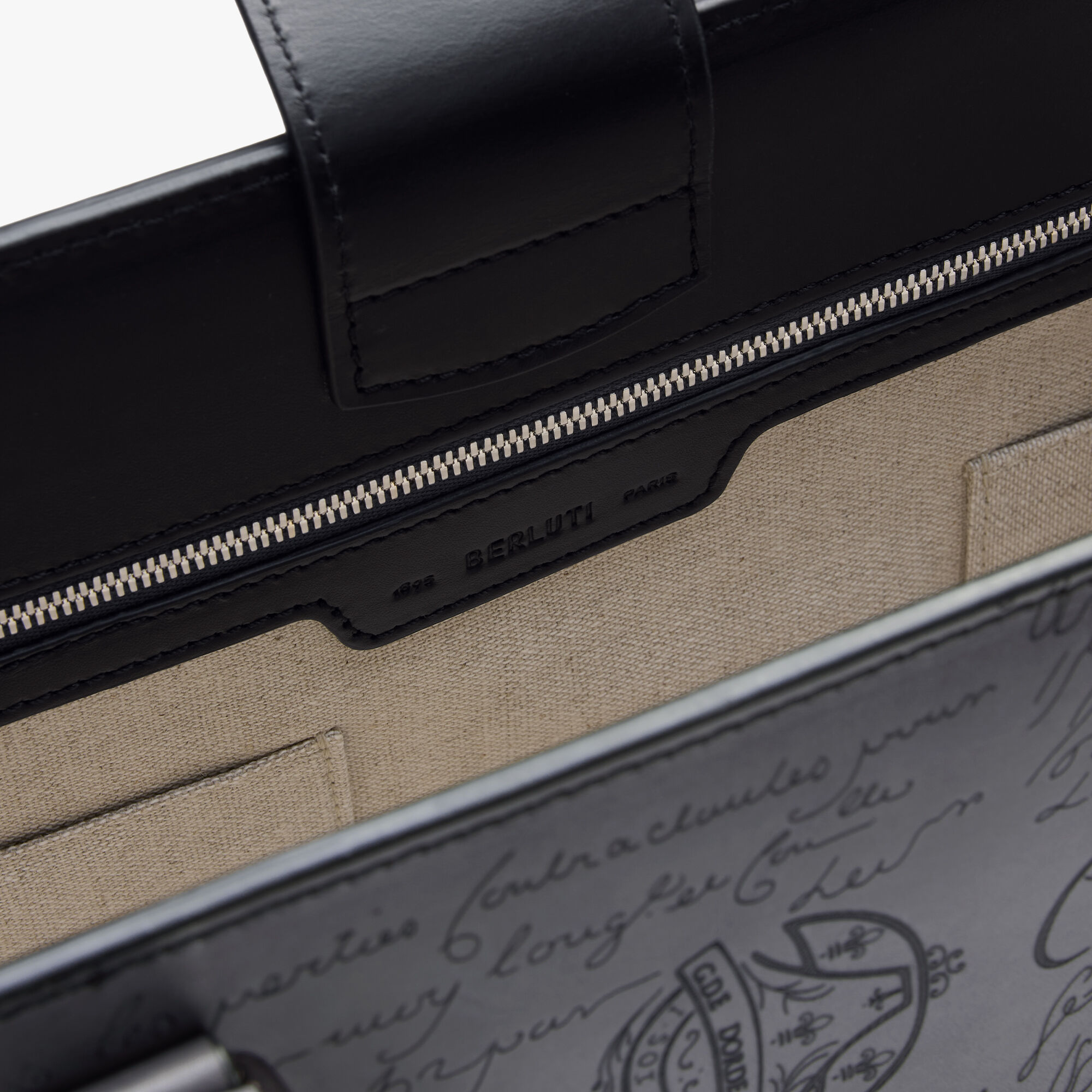 Toujours Mini Scritto Leather Tote Bag | Berluti IL