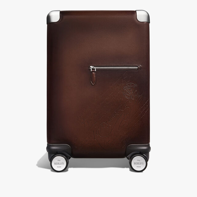 Bagage Roulant Formula 1005 En Cuir Scritto, SOFT BROWN, hi-res 1