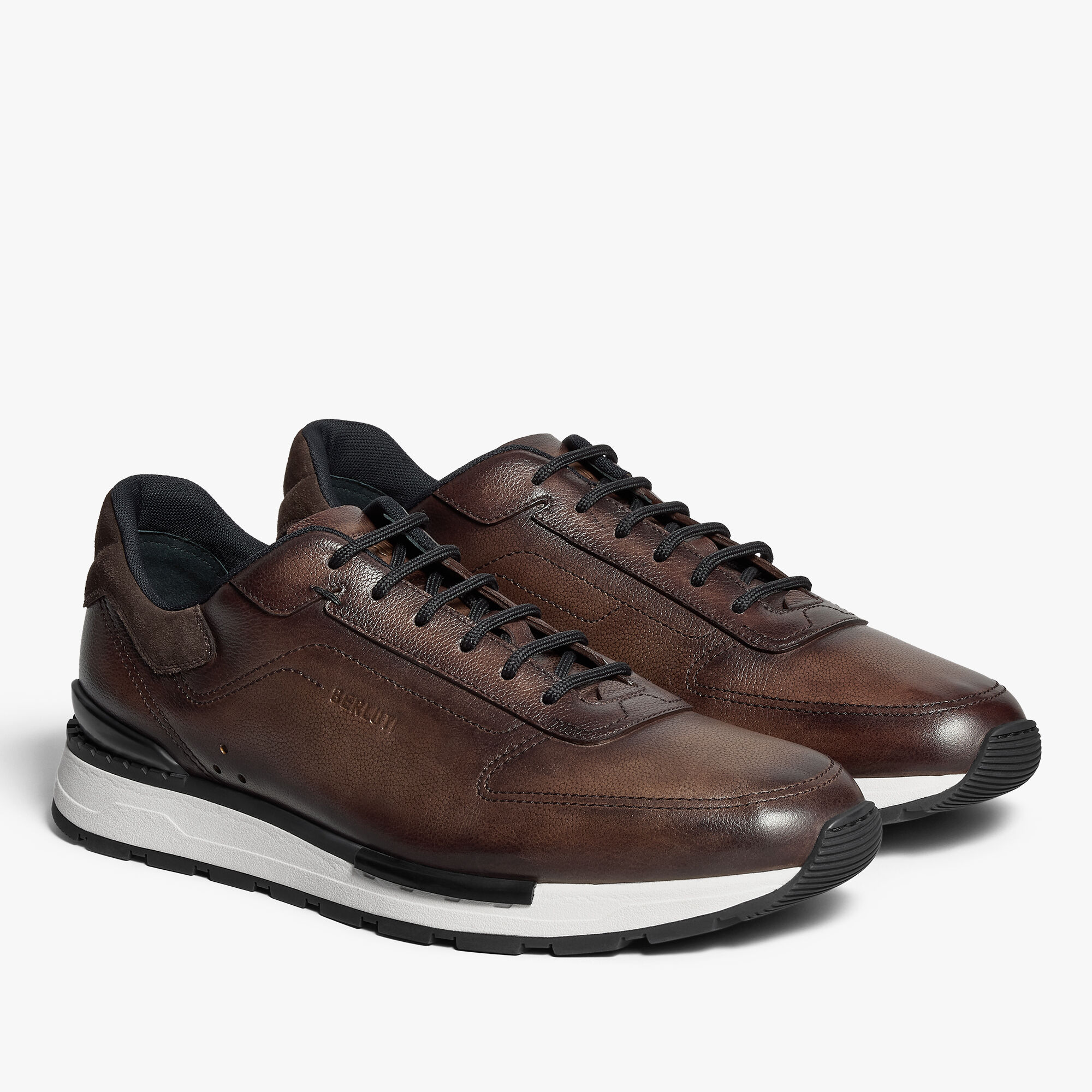 【送料&関税込】Berluti Leather Sneakers Fast Track Venezia Calf Leather Sneaker | Berluti US