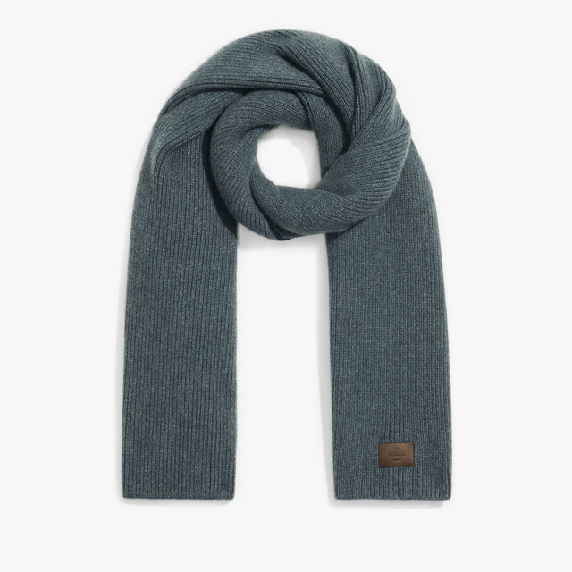 Cashmere Scarf, DEEP EMRALD BLUE, hi-res 1