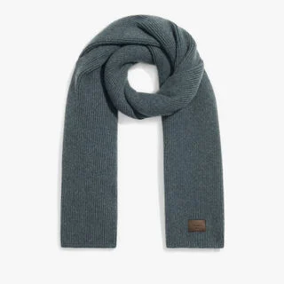 Cashmere Scarf, DEEP EMRALD BLUE, hi-res