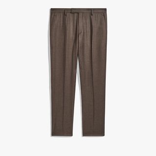 Pantalon Formel En Laine, DARK TAUPE, hi-res