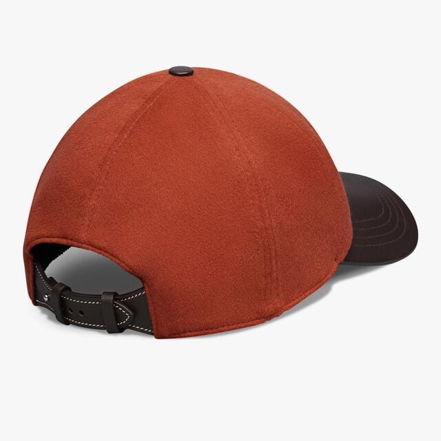 Casquette En Cachemire Technique, ORANGE RUST, hi-res 2