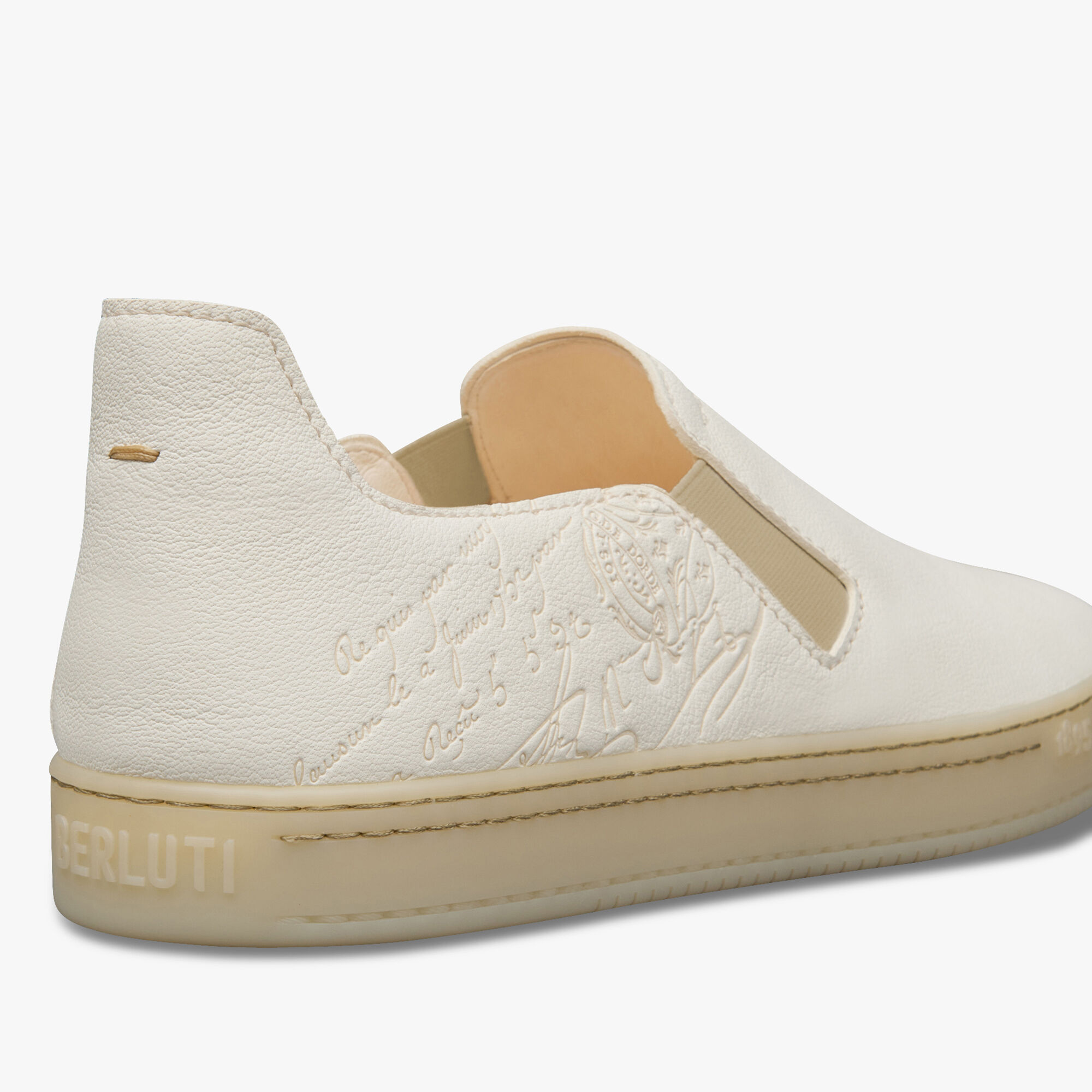 Eden Scritto Leather Slip On Berluti US