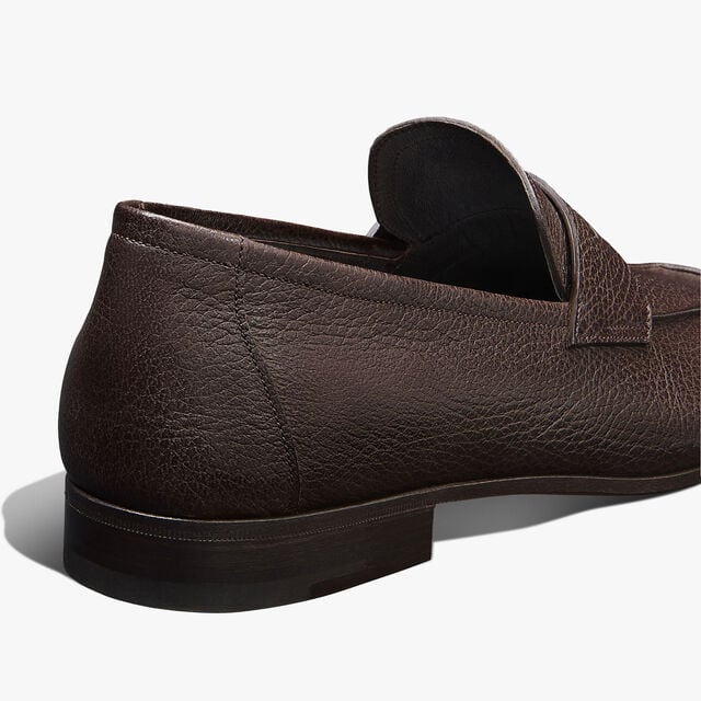 Lorenzo Goat Leather Loafer, MARRONE QUERCIA, hi-res 5