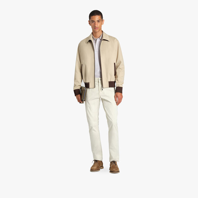 Cotton Harrington Jacket, SAND BEIGE, hi-res 5