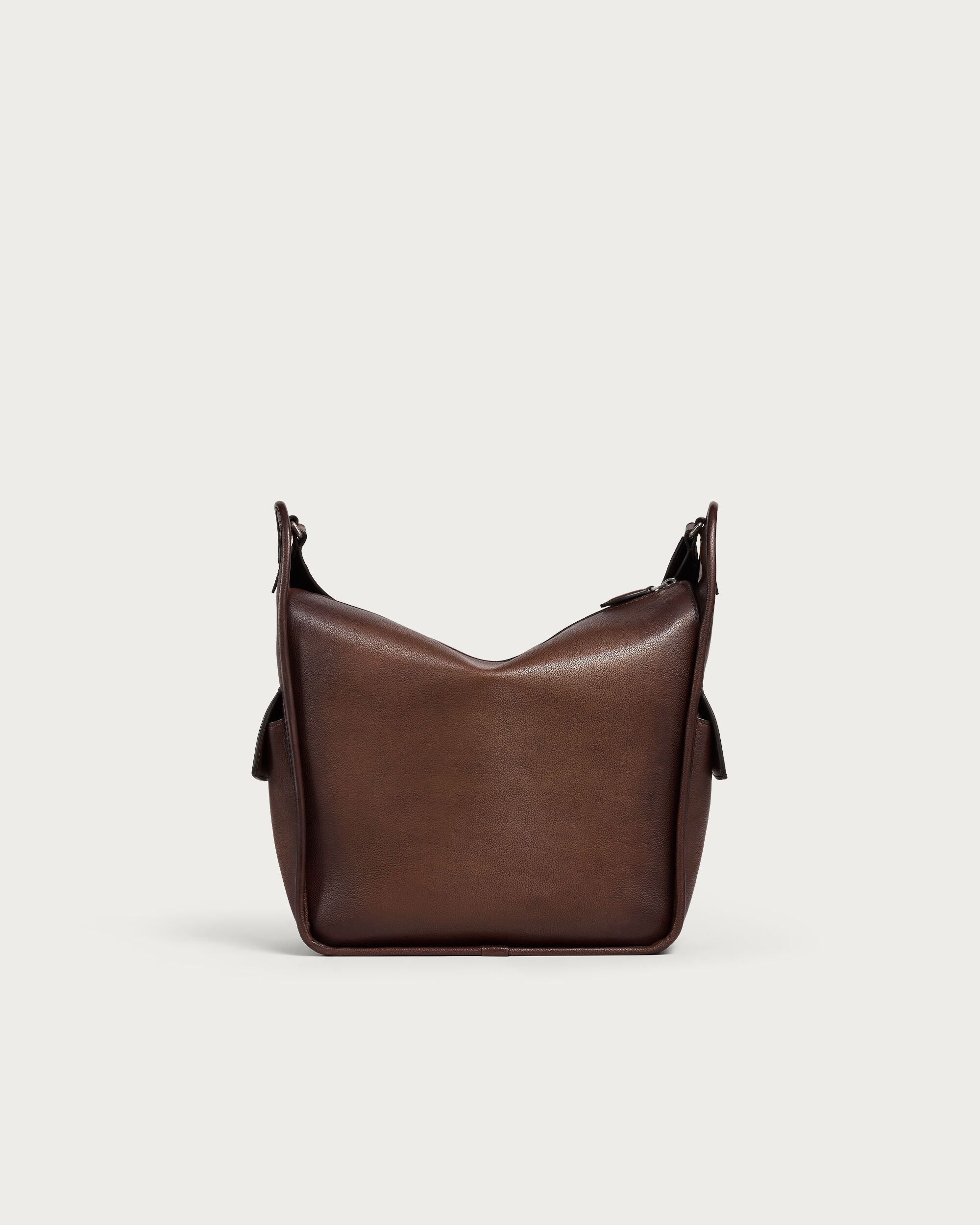 berluti(ベルルッティ) ショルダーバッグ パティーヌ ブラウン レザー Berluti（ベルルッティ） 中古 ショルダーバッグ メンズ ブランド