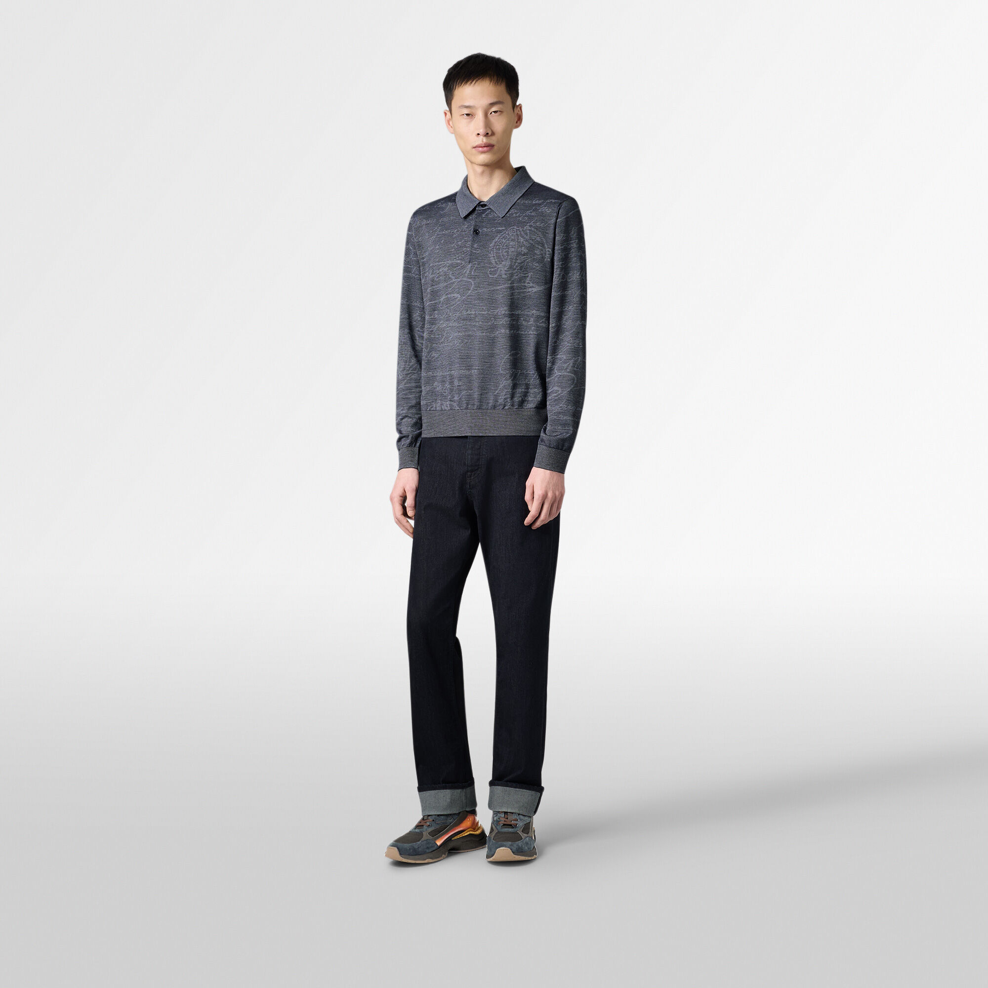 Berluti Knit Polo Shirt