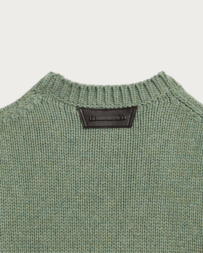 Classic Crewneck, Dry Moss, hi-res
