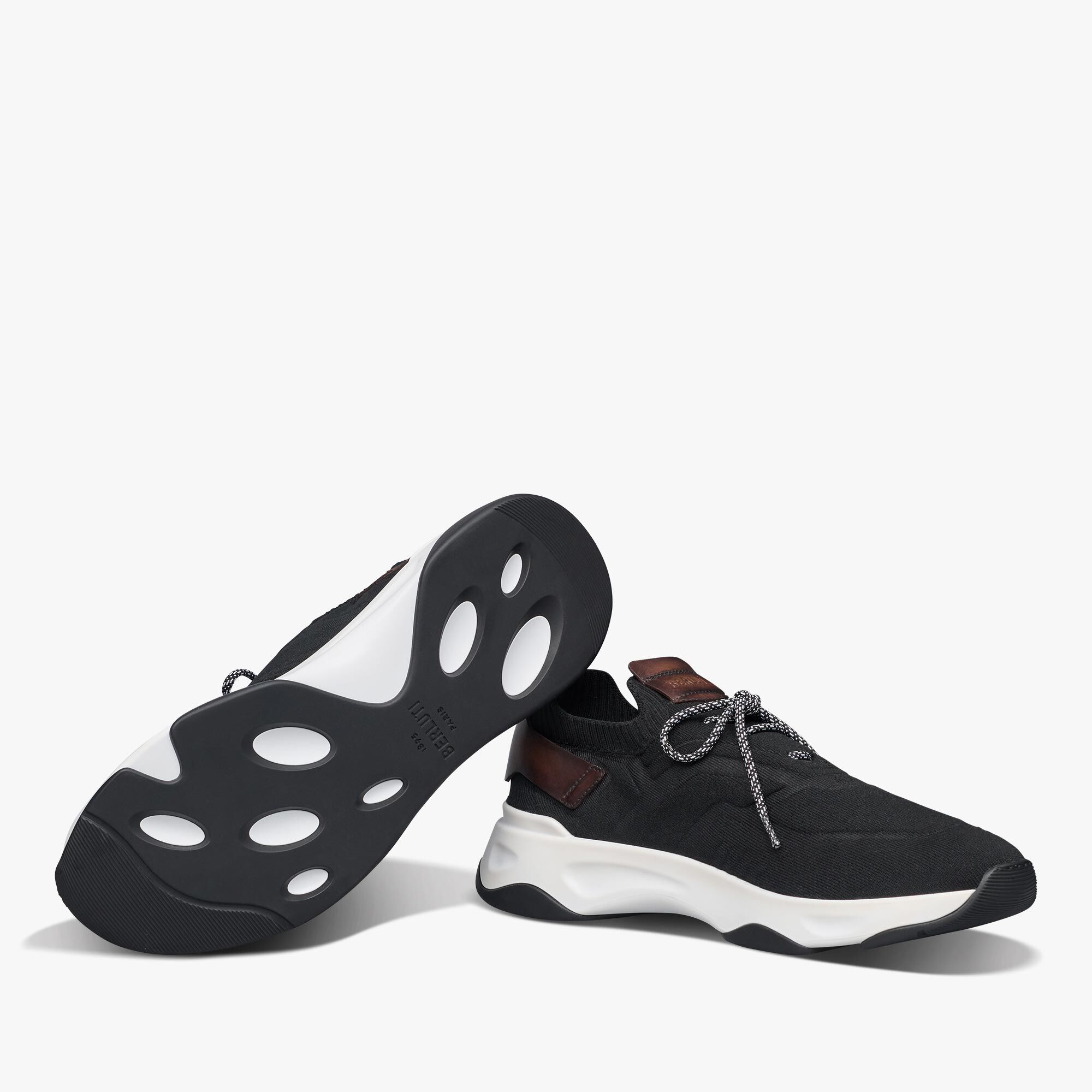Shadow Knit And Leather Sneaker | Berluti GB