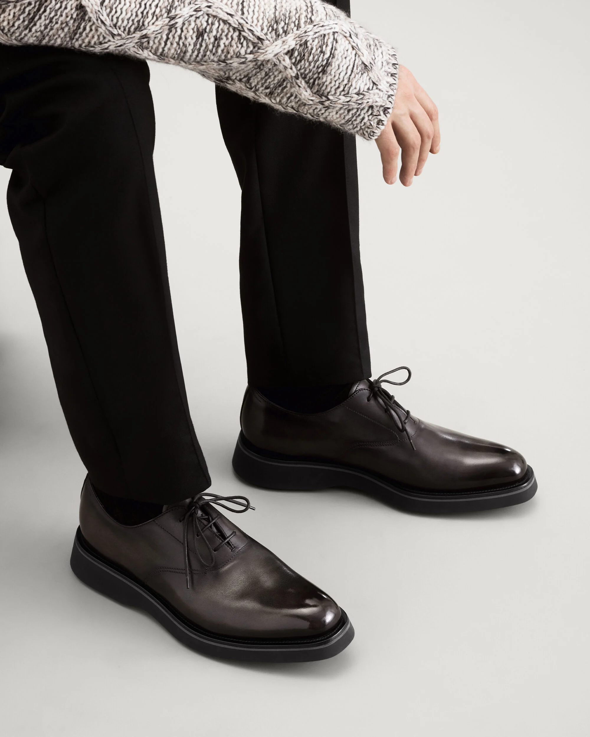 Alessio Oxford, Nero Grigio, hi-res