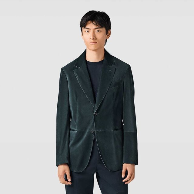 Suede Blazer, ANTHRACITE BLUE, hi-res 2