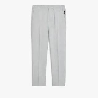 Drawstring Trousers, SPRING BLUE , hi-res