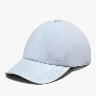 Berluti Thabor Suede Cap, PALE BLUE, hi-res