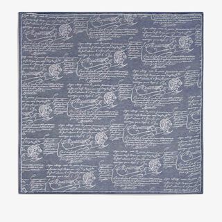 Scritto Handkerchief, LIGHT SKY BLUE, hi-res