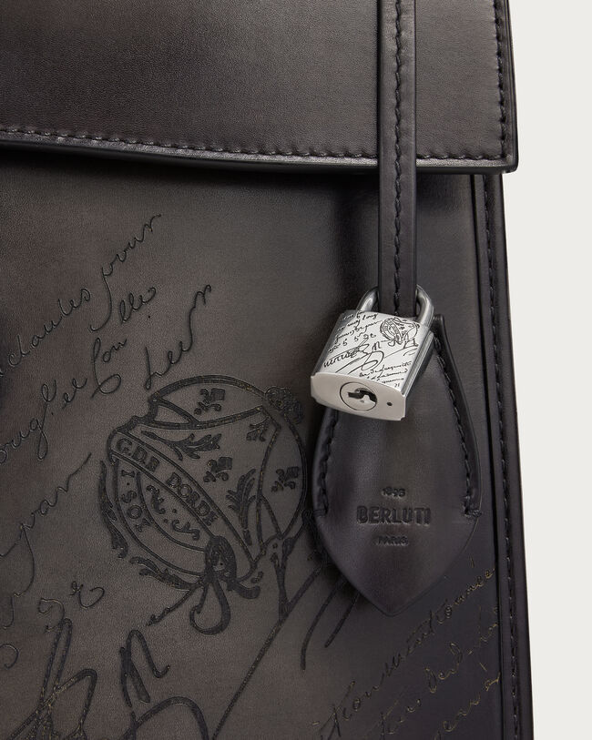 E'Mio Briefcase, Nero Grigio, hi-res