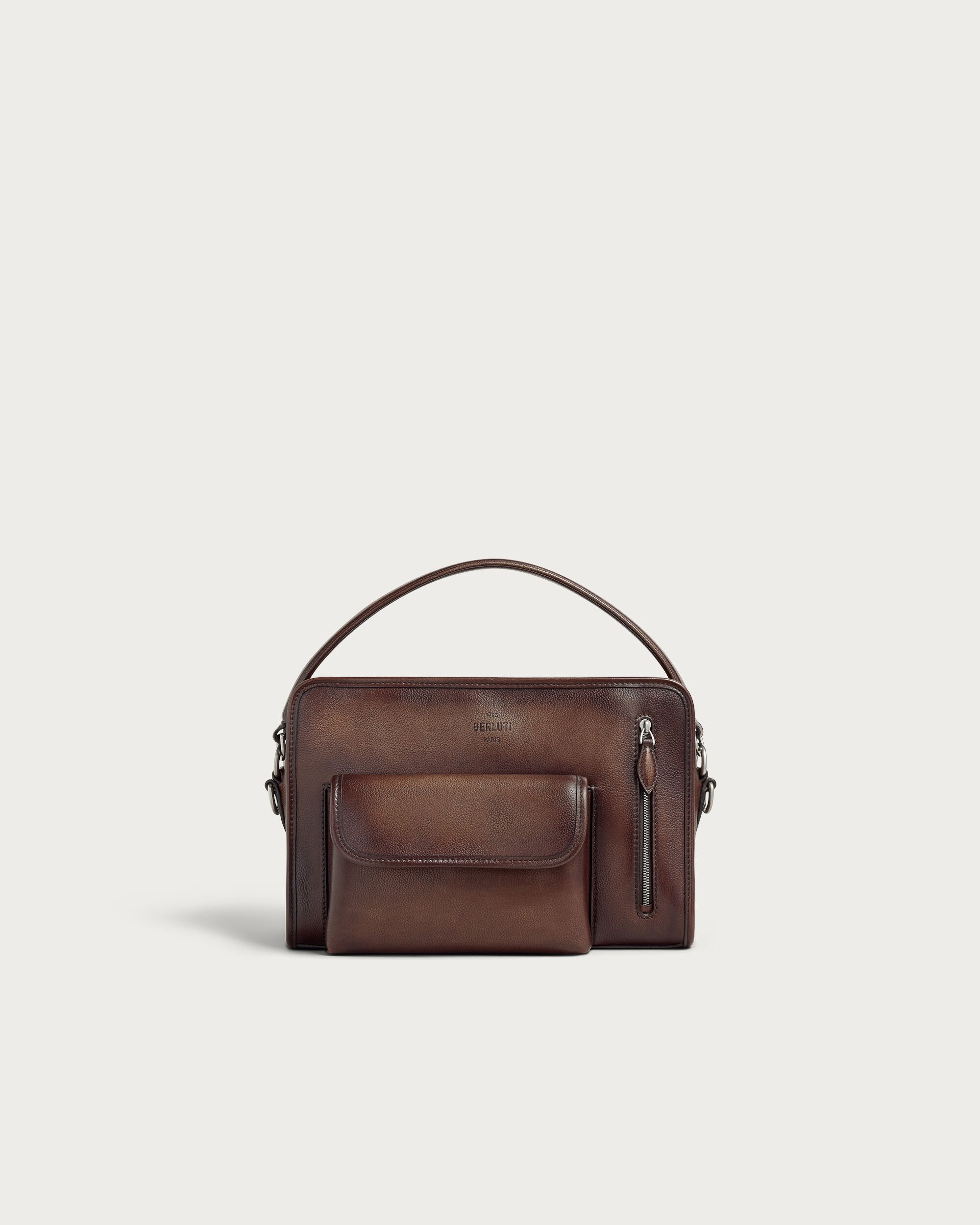 Journalier Multipockets Messenger, Soft Brown, hi-res