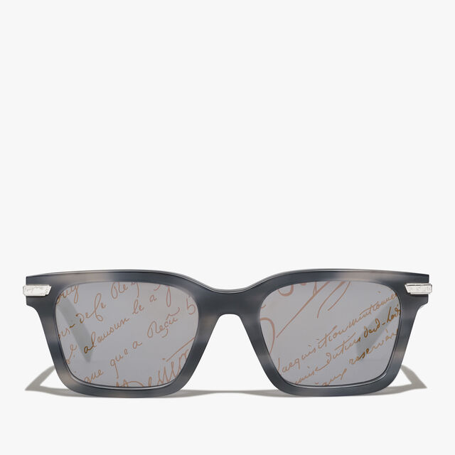 Radiant Acetate Sunglasses, LIGHT ALUMINIO + MIRROR SCRITT, hi-res 1