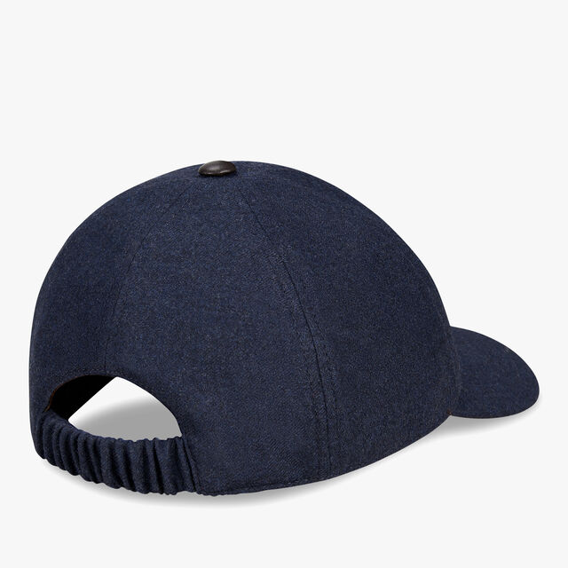 Wool Baseball Cap, NIGHT BLUE, hi-res 2
