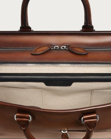 Deux Jours Briefcase, Cacao Intenso, hi-res
