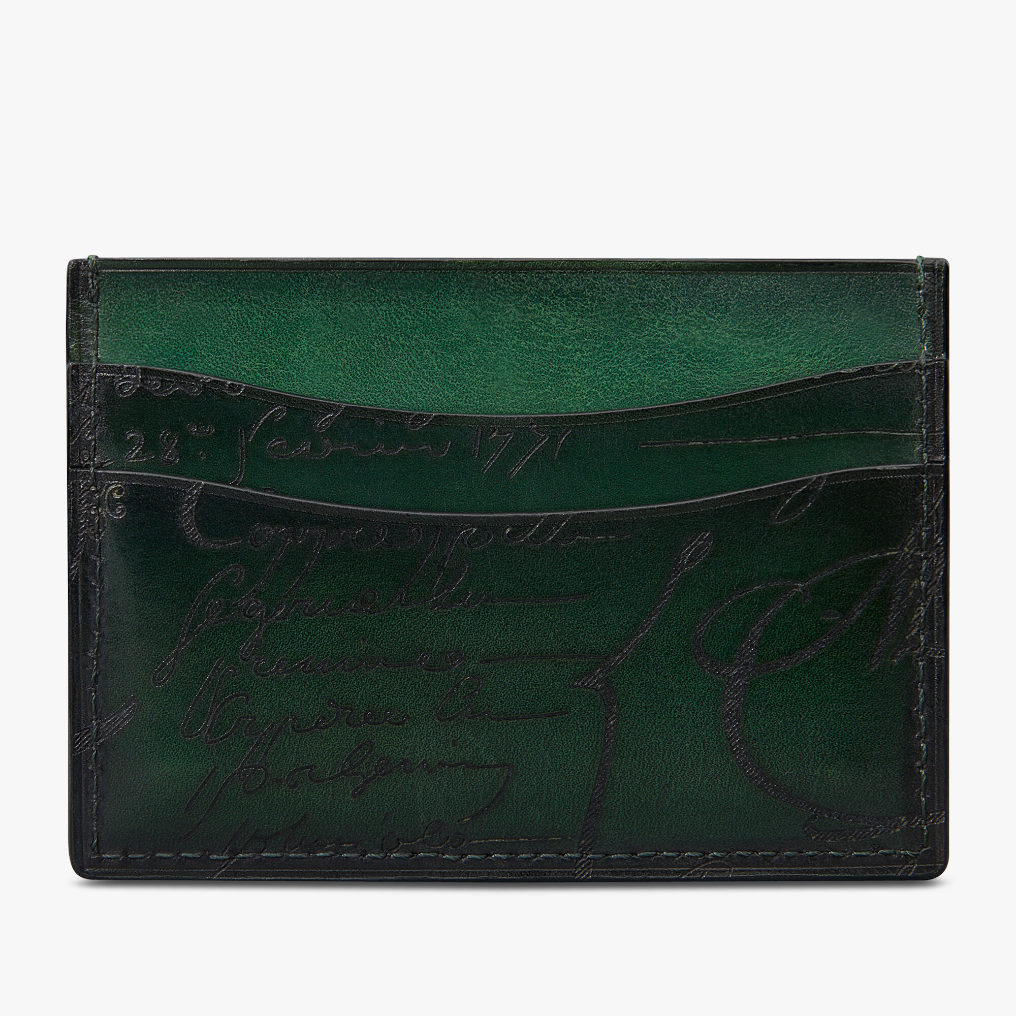 Berluti バンブー スクリット ベネチア カードホルダー 【通販激安