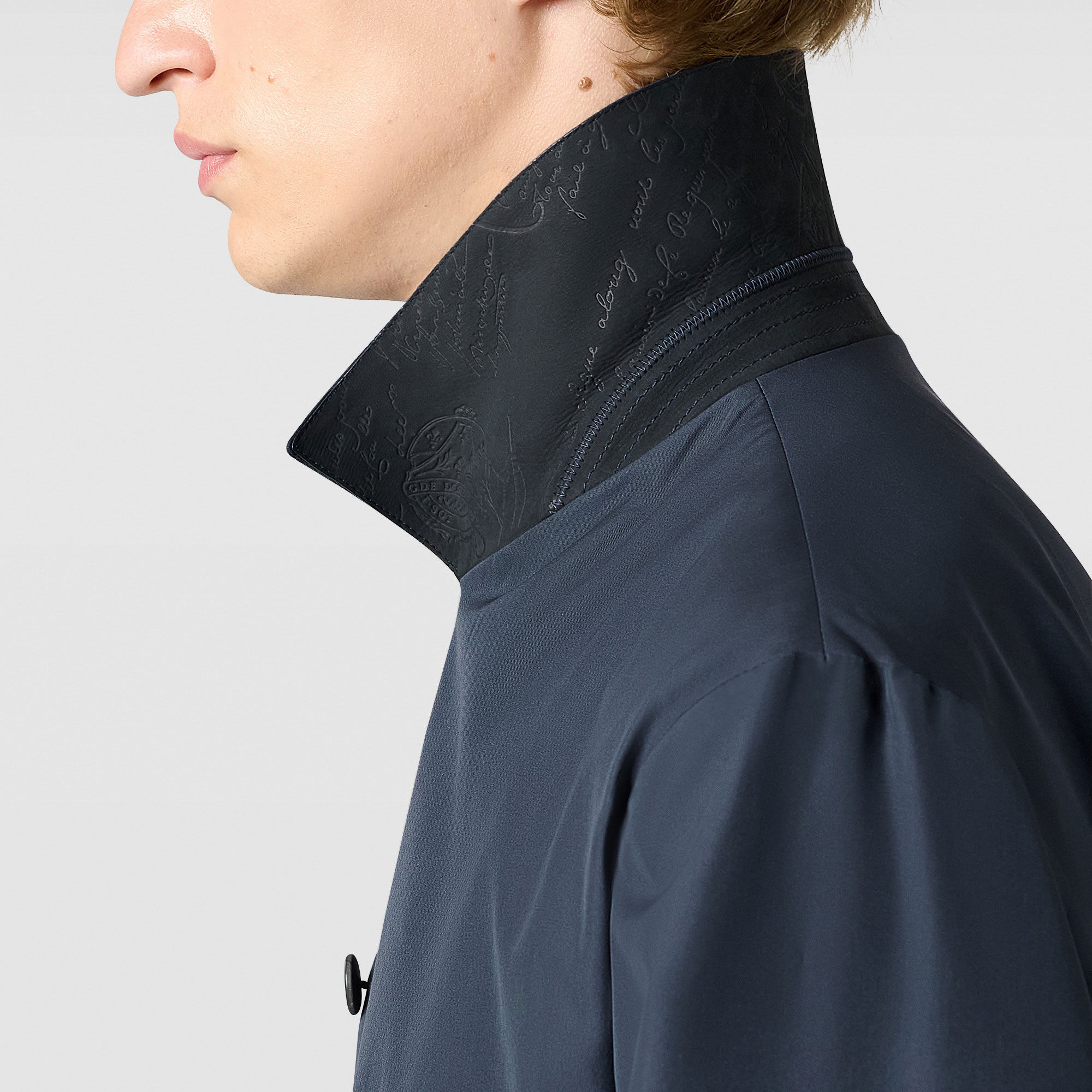Technical Silk Light Trench | Berluti US
