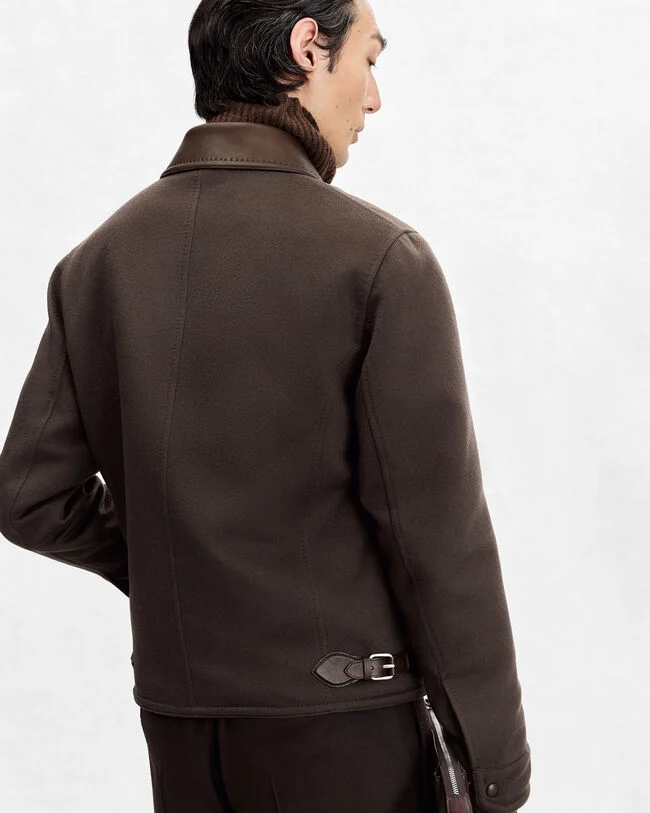Cashmere Un Jour Blouson, Equinox Brown, hi-res