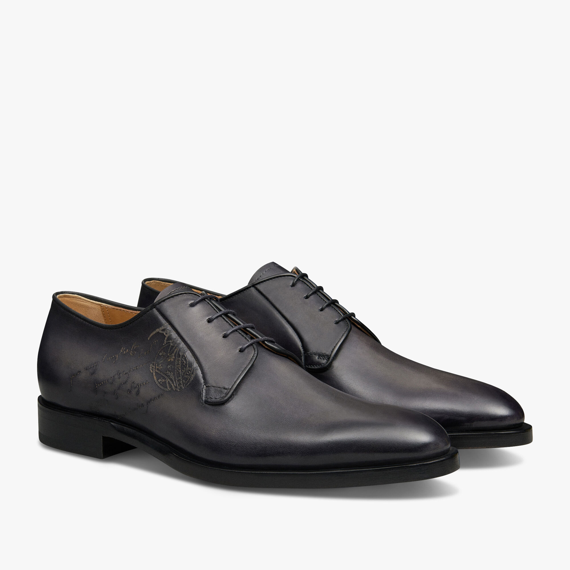 Equilibre Classic Scritto Leather Derby | Berluti CA