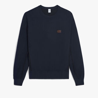 Shadow Crewneck, NAVY, hi-res