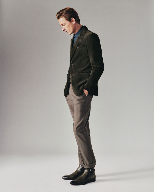Suede Blazer, DARK BRONZE, hi-res 2