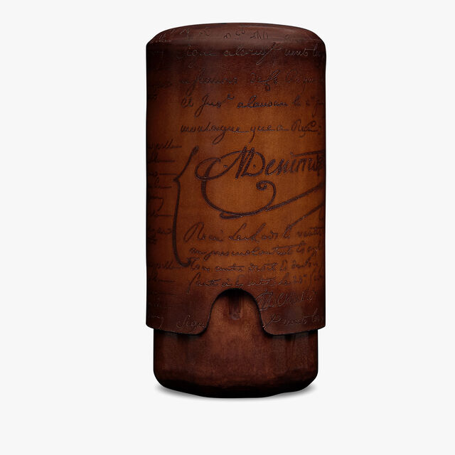 Ten-Cigar Scritto Leather Case, CACAO INTENSO, hi-res 1